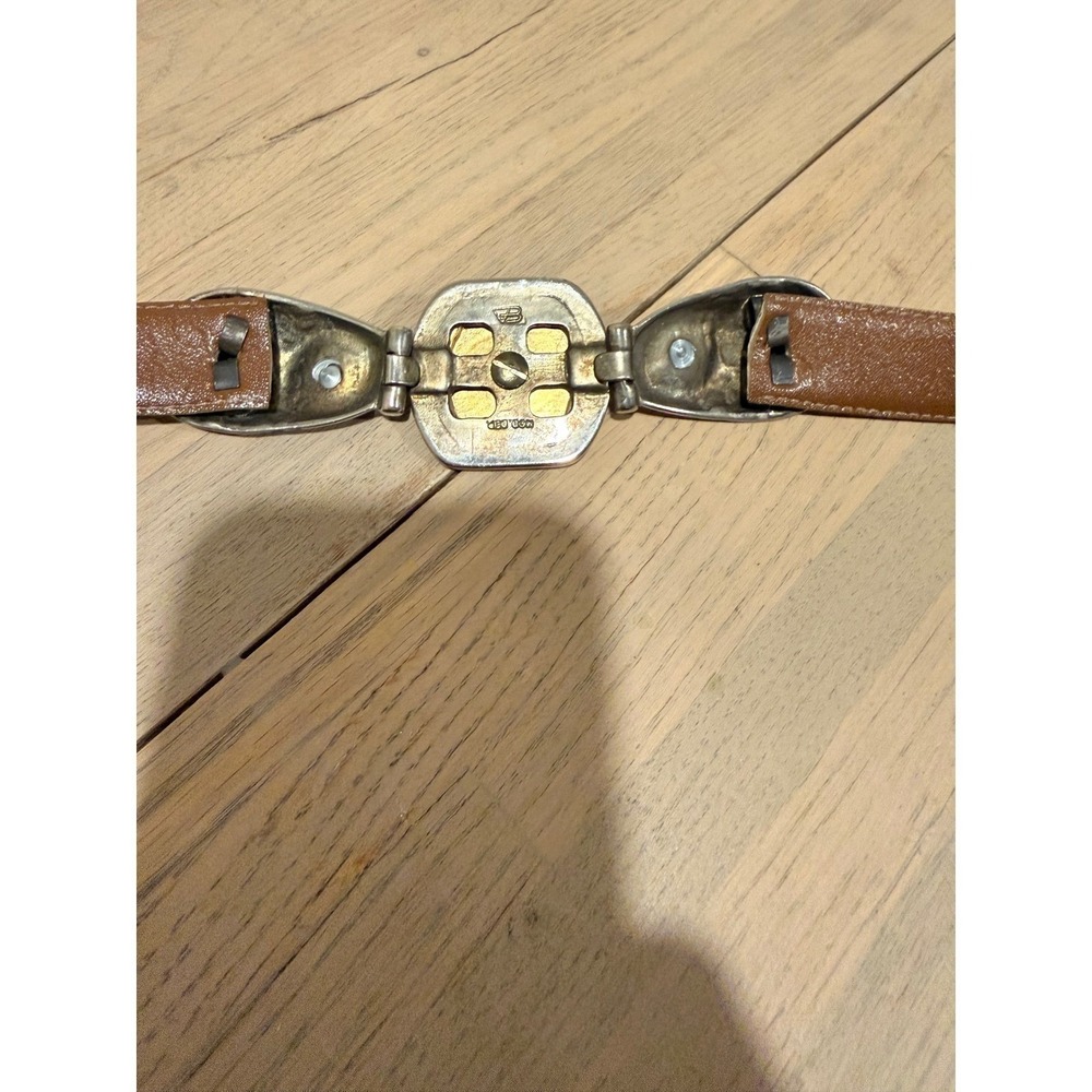 Vintage Statement Belt Bundle 4pc Snakeskin Leather Braided Rope Western Boho - Picture 8 of 16